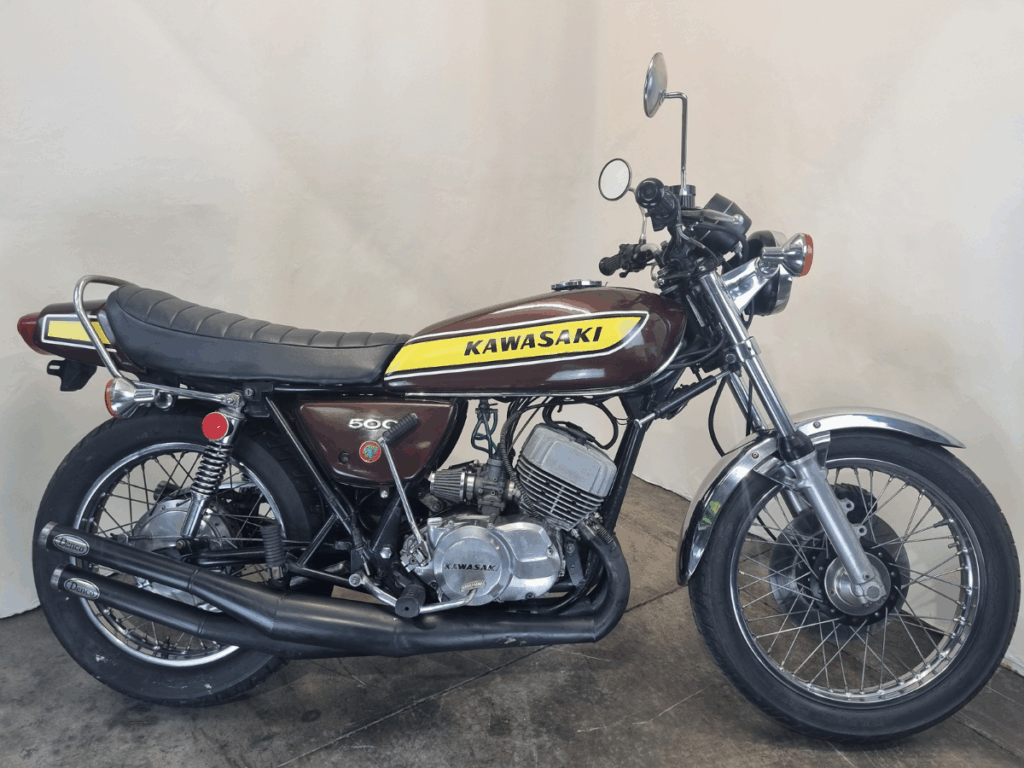 Kawasaki KH500 Brown