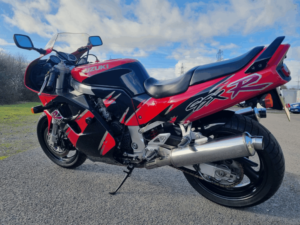 Red Suzuki GSXR1100W