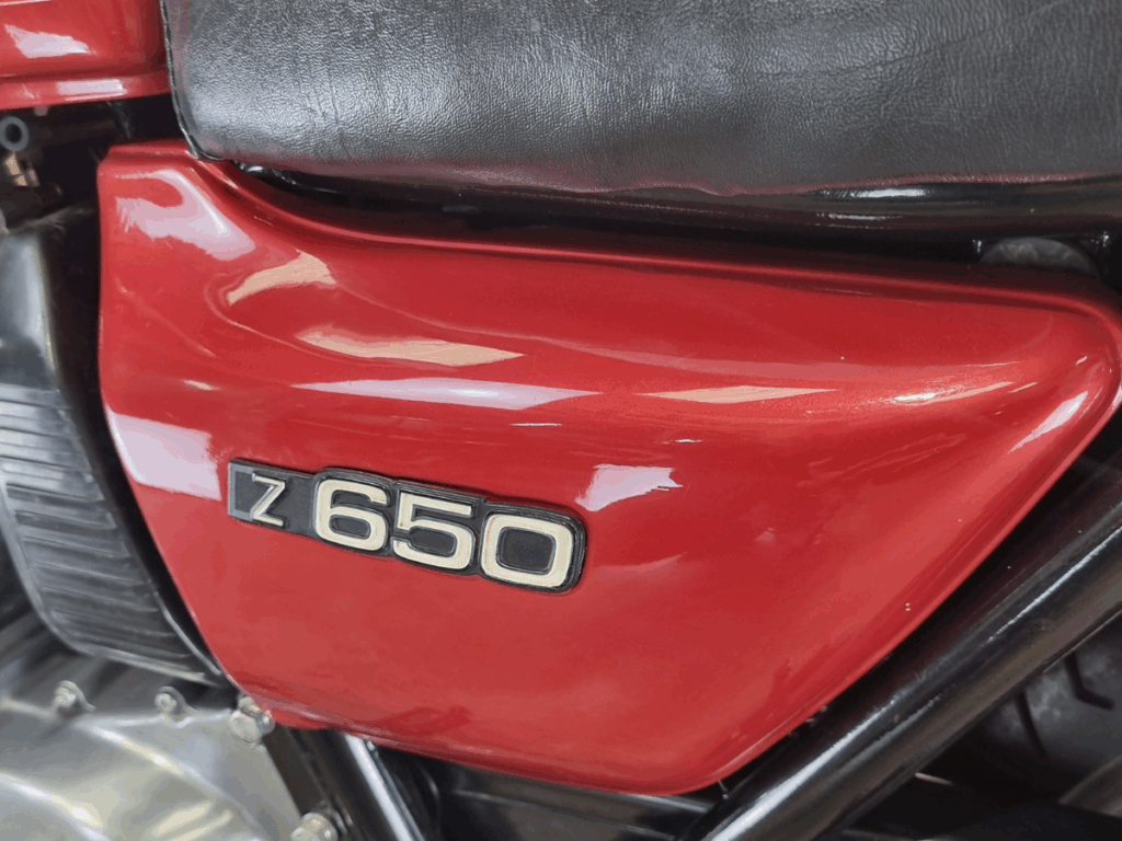 Kawasaki Z650 Red