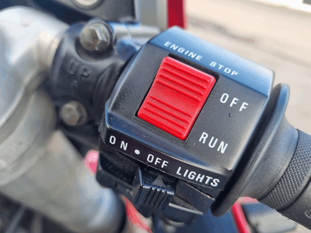 Red Suzuki GSXR1100W