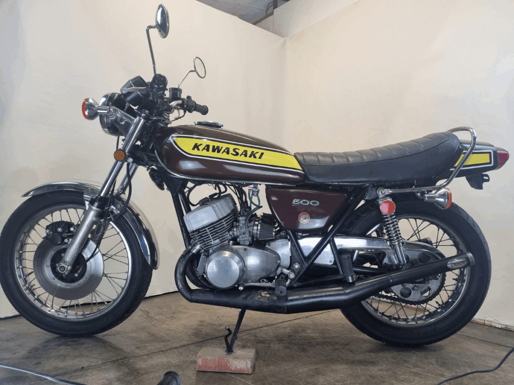 Kawasaki KH500 Brown