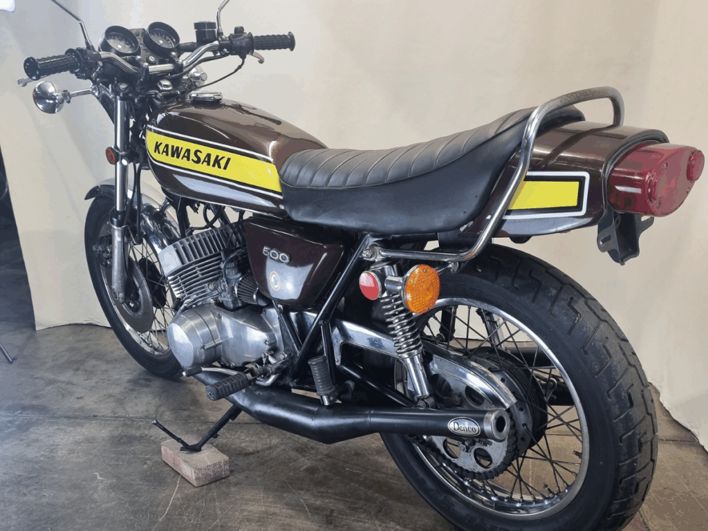 Kawasaki KH500 Brown