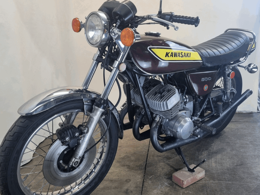 Kawasaki KH500 Brown