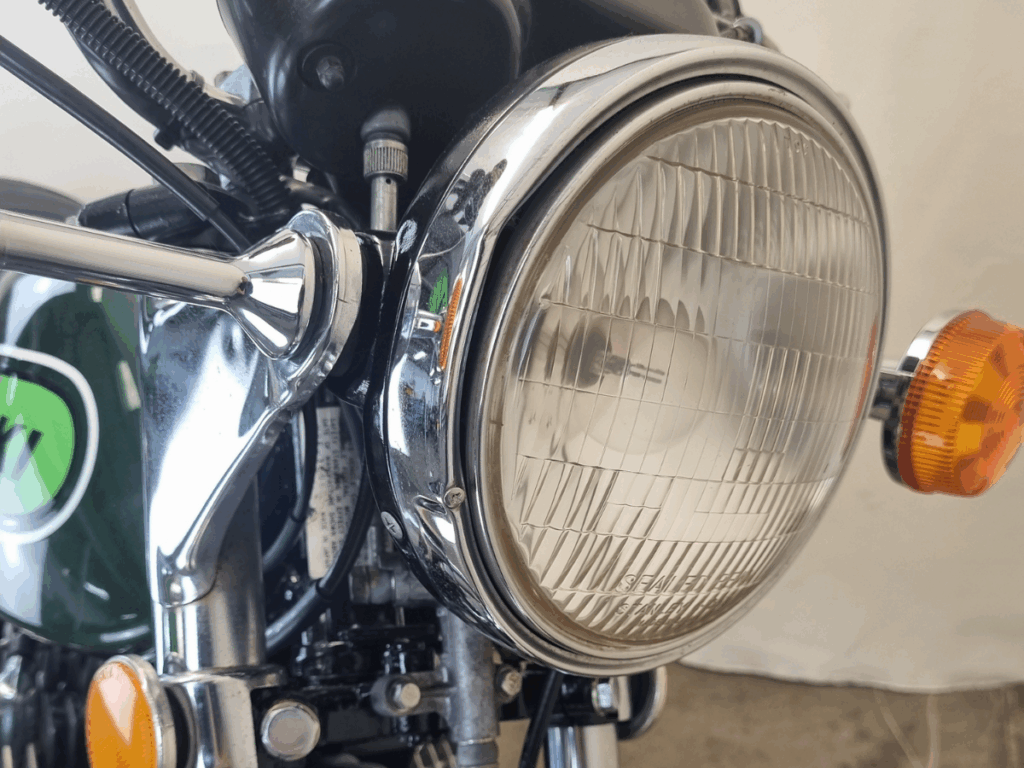 Green H2B KAWASAKI 1974